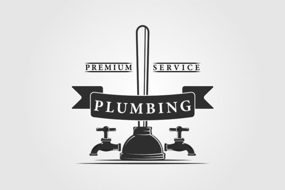 Plumbing Logo Vintage Vector Design Review