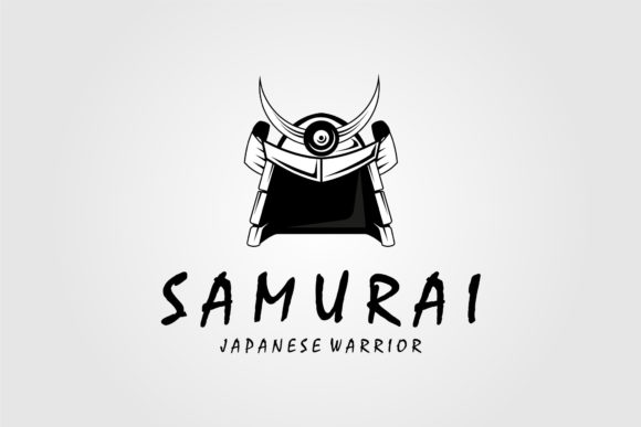 Samurai Helmet Vintage Logo Vector Review
